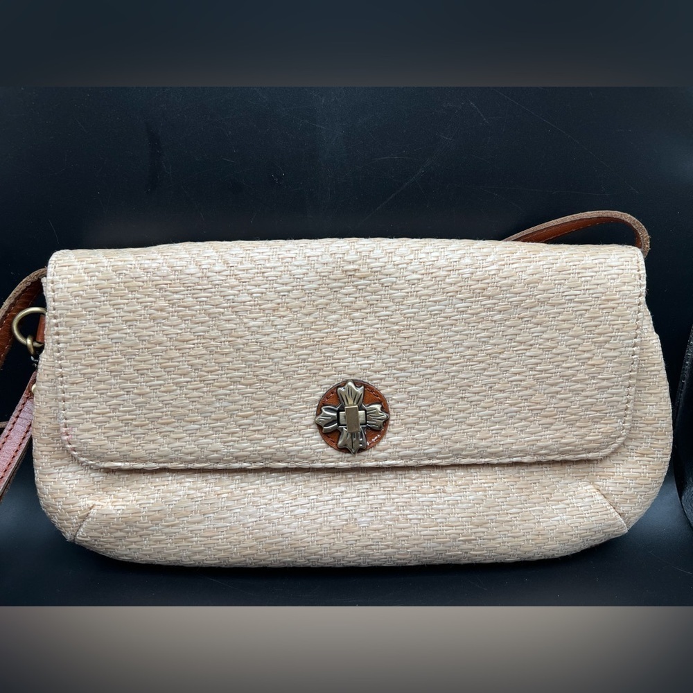 PATRICIA NASH 'Caprina' Diamond Weave Collection Crossbody Clutch Tribal Boho